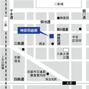 神泉苑倉庫マップ